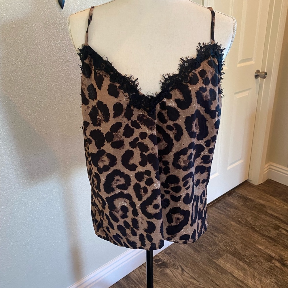 Stylish Cheetah Print Tank